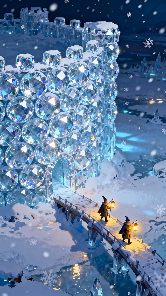 梦幻小人国 · 雪球城墙