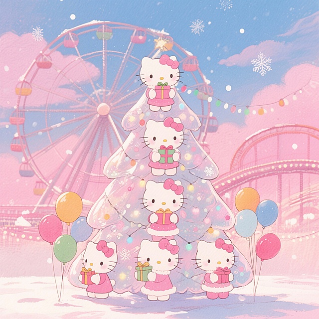 helloKitty圣诞树
