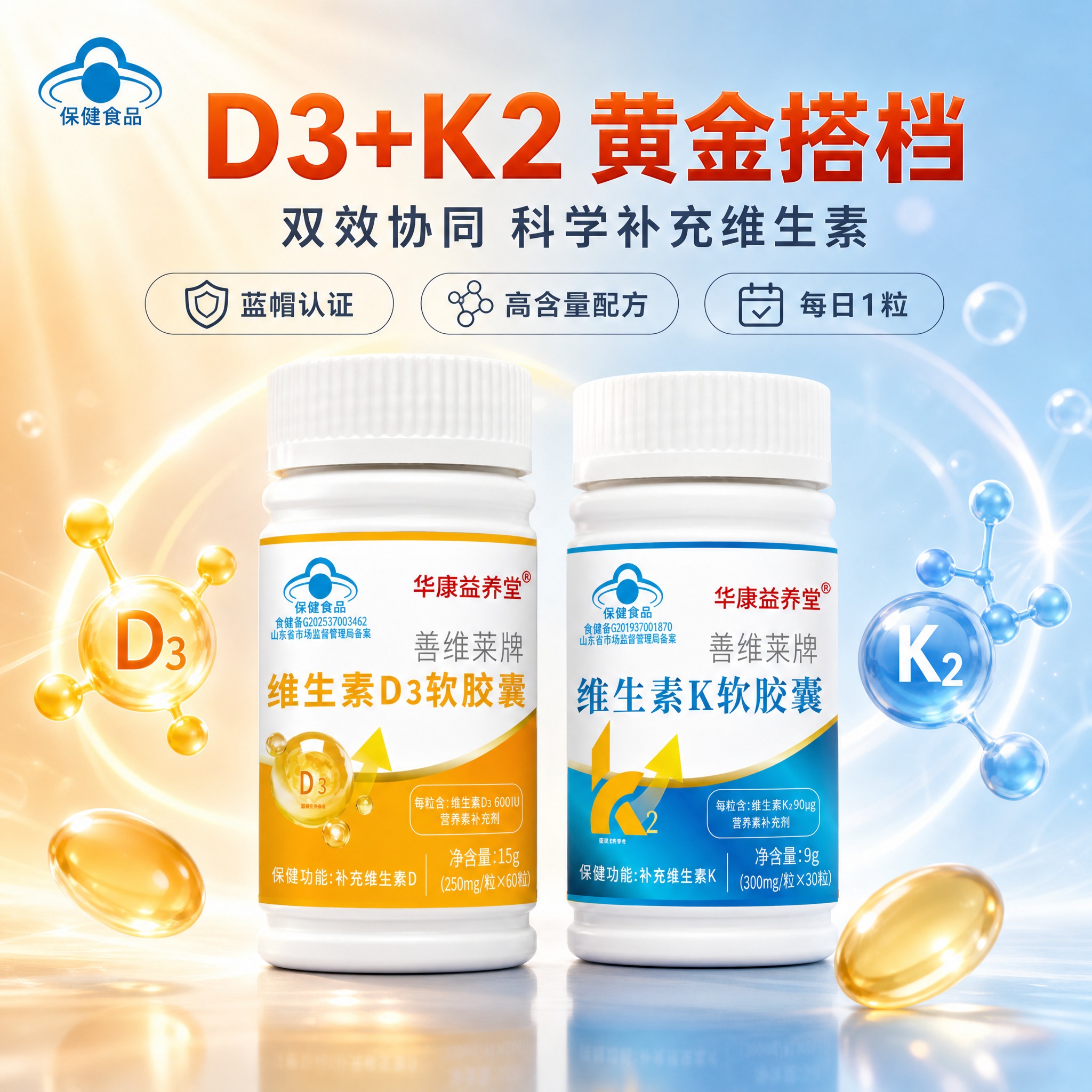 [主图-1] 首图点击率：D3+K2黄金搭档 双瓶组合爆款首图… - 图片创意预览