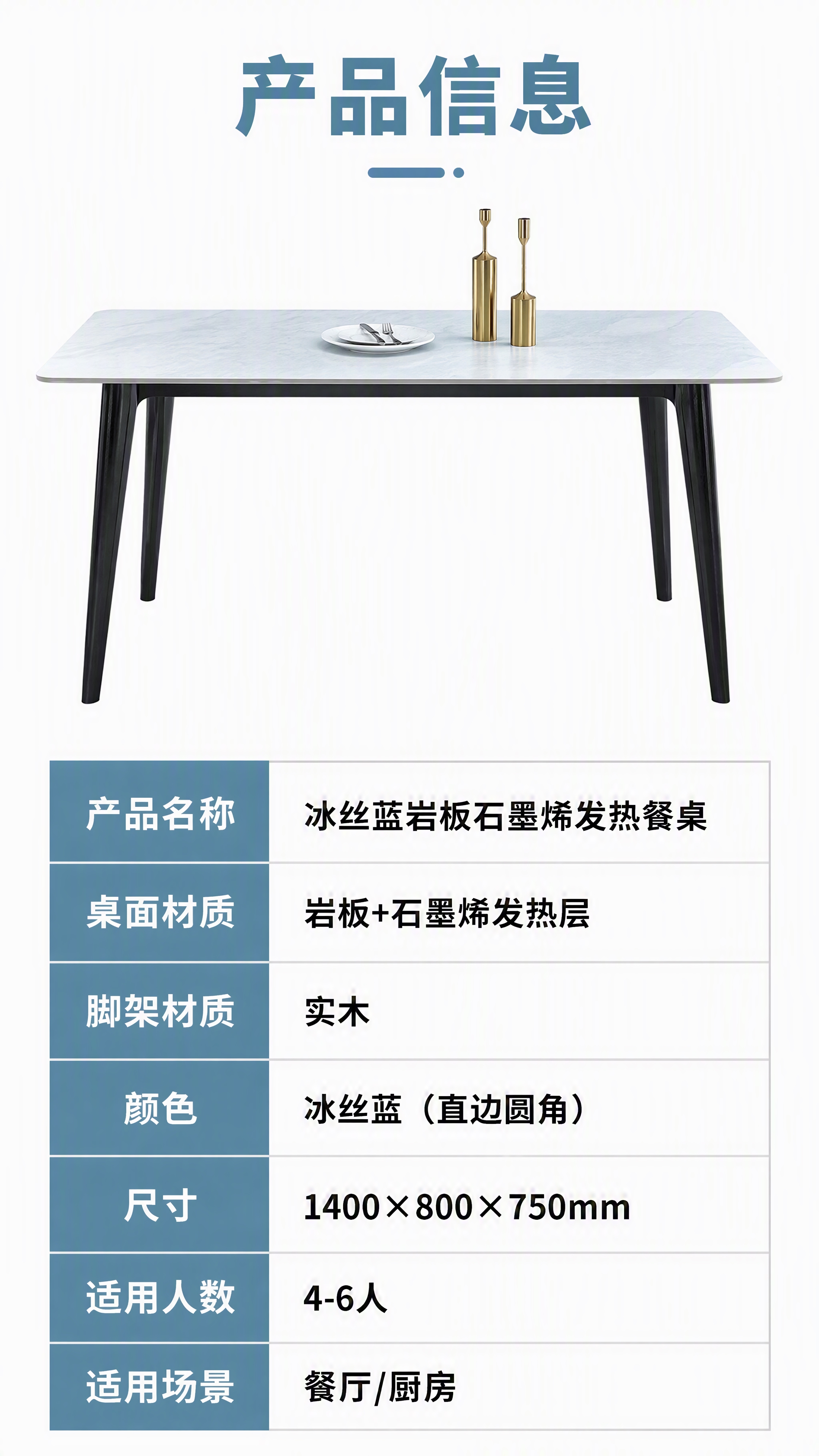 [第8张] 产品信息页-规格参数表。本张使用【图1】作为产品正… - 图片创意预览