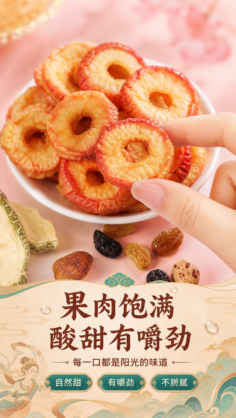 [商品] 使用【图6】碗装干果全家福+【图7】沙果干特写；保留… - 图片创意预览