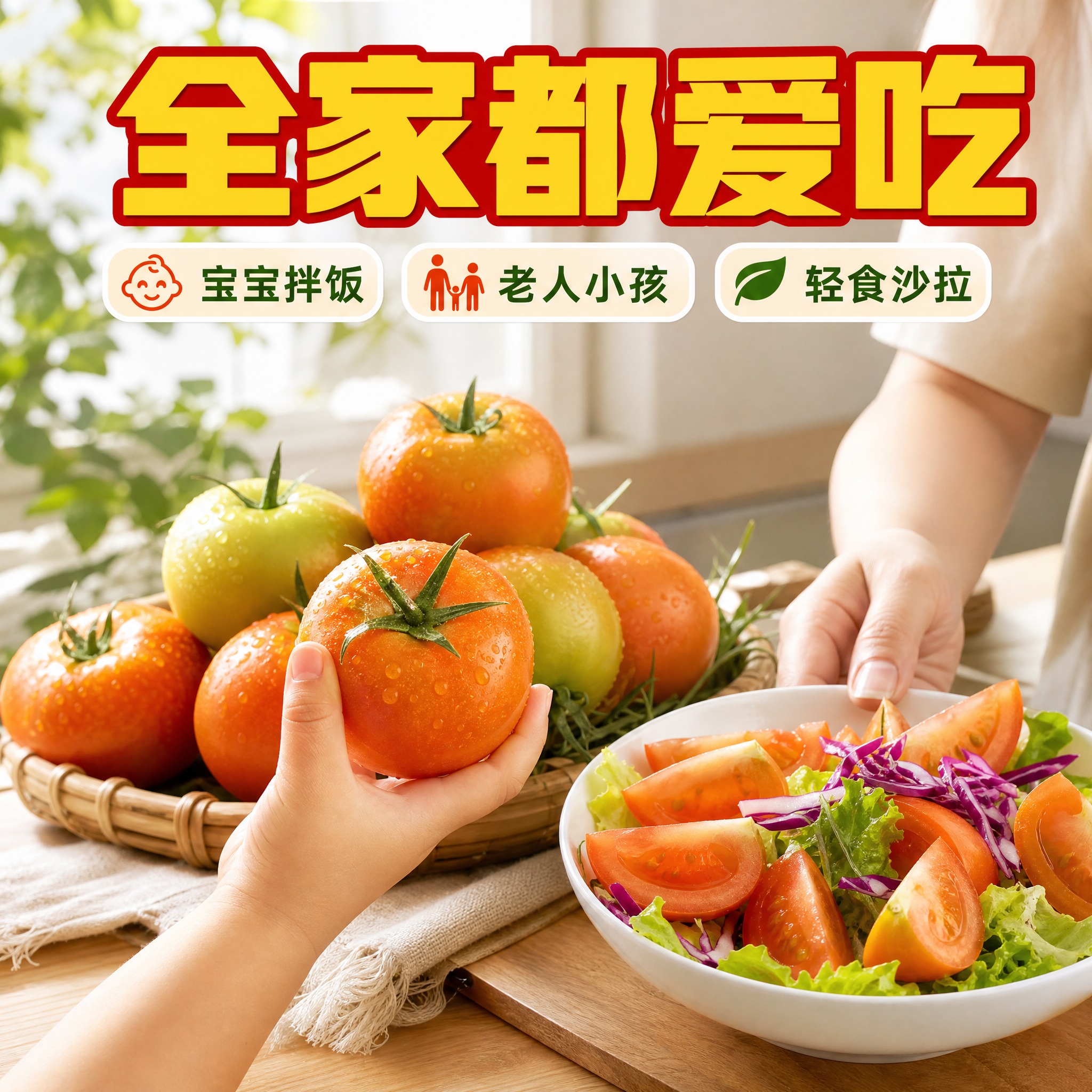 [主图-6] 商品名称：云南高原新鲜西红柿。主题与唯一任务：适… - 图片创意预览