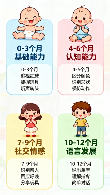 下面是我的商品详情页文案，请根据文案帮我设计商品详情页展示图。
0-1岁分月龄早教课程 · 每天5分钟，科学养育不焦虑

240个游戏视频 + 48期父母课堂，全年仅需99元



你是否也有这些困扰预览效果