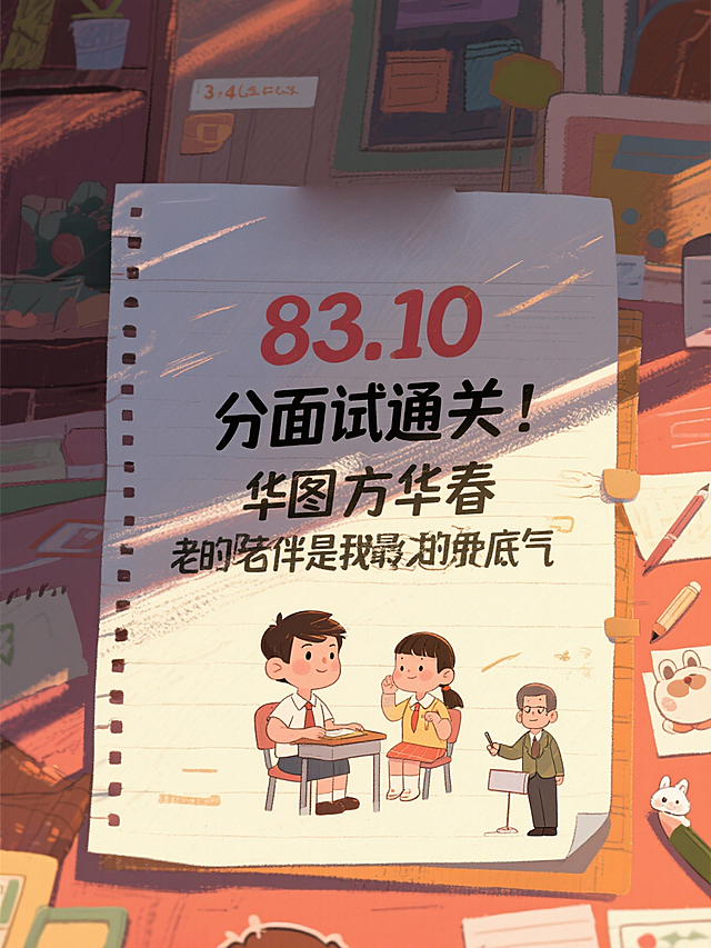 面试84.50分！理想分数真的拿到了！
80.20分通关！华图刘巧荣老师是我的上岸秘诀！
84.10分稳了！感谢华图方华春老师的细致打磨！
80.20分面试通关！感谢华图刘巧荣老师的细致指导！
84.10分面试稳了！感谢华图方华春老师的细致辅导！
 82.00 分稳进体检！华图方华春老师助我上岸！
87.70 分！面试直接杀疯了！华图方华春老师是我的高分密码
83.10 分面试通关！华图方华春老师的陪伴是我最大的底气
81.30 分稳进体检！华图方华春老师助我逆袭公考！
体制思维怎么练？华图范冰清老师教我轻松掌握！