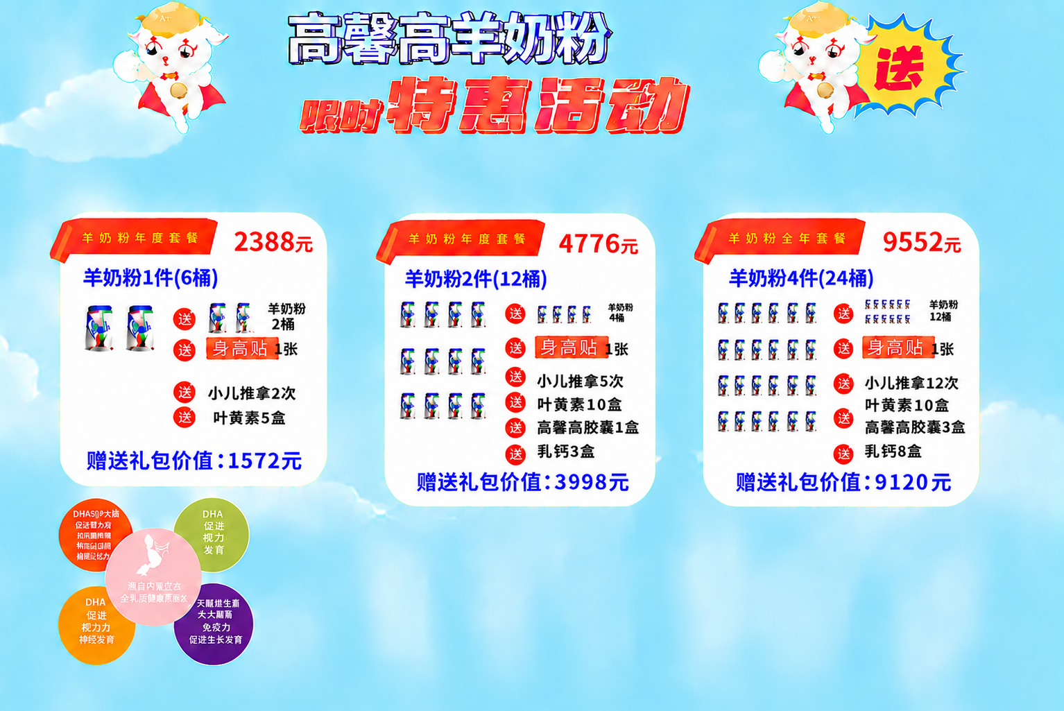 精确复刻参考海报的版式、配色、字体、装饰元素、背景蓝天白云与卡… - 图片创意预览
