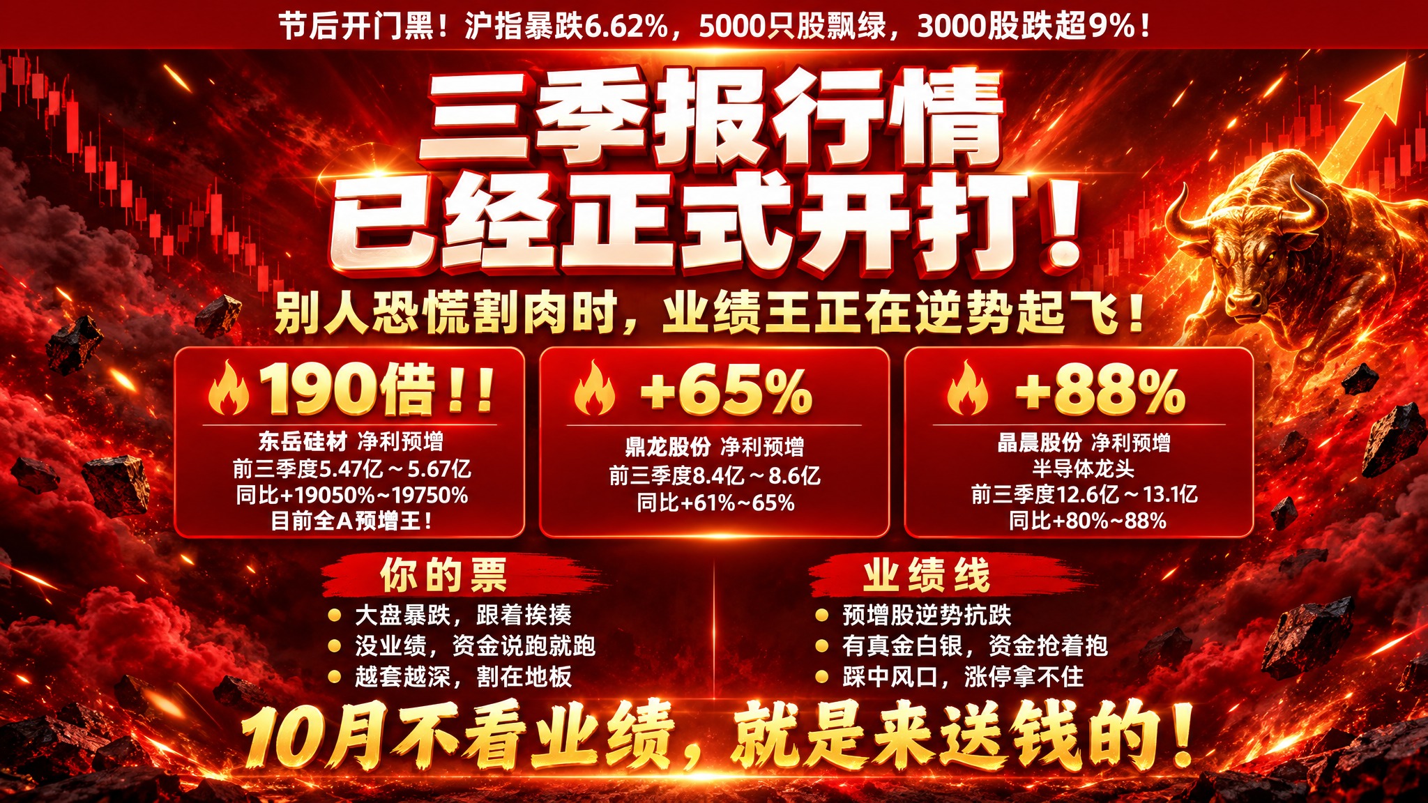 参考该图的红金爆炸视觉配色（深红/朱红渐变背景、橙金色光效、白… - 图片创意预览