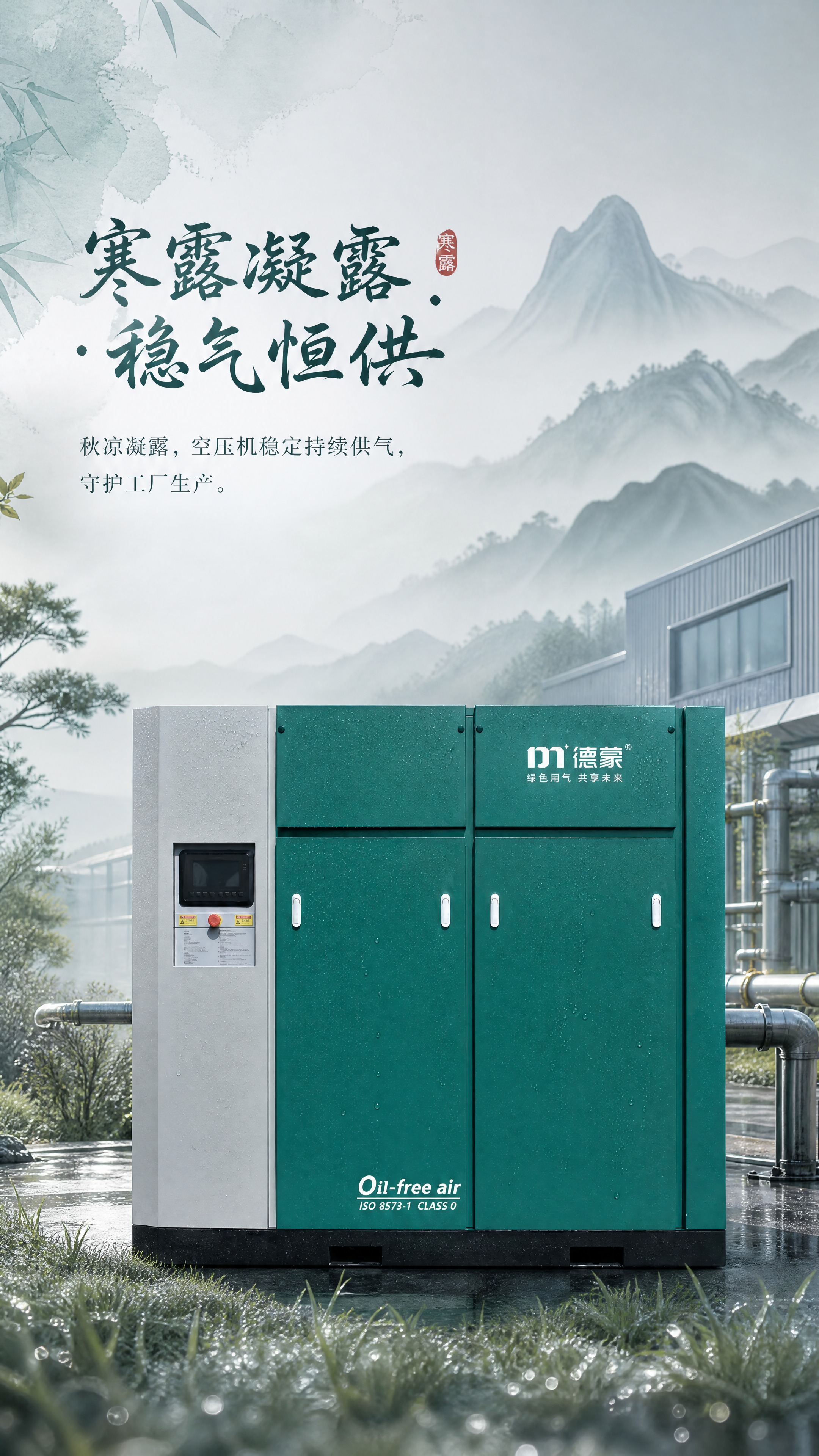 新中式国风寒露节气工业商业海报，写实商业摄影风格，4K超清，8… - 图片创意预览
