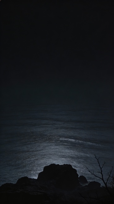 帮我生成图片：比例 「9:16」图片风格为 「风景」
我需要你给我生成10张深黑色的风景壁纸
画面中心严格在画面底部的1/4位，不要有主体元素
每张图的相似度不超过30%预览效果