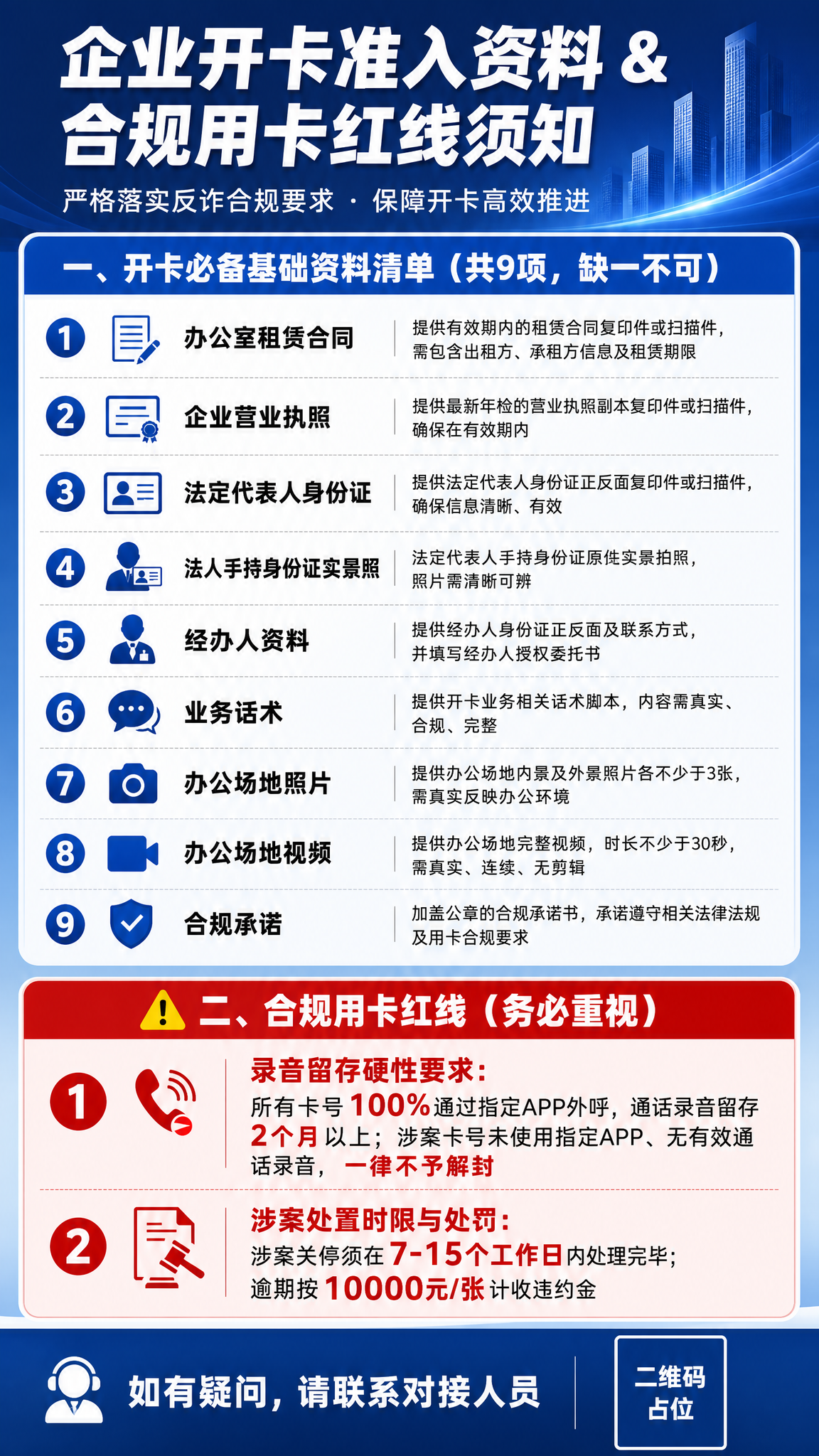一张竖版企业合规通知海报，9:16比例，商务正式风格，结构清晰… - 图片创意预览