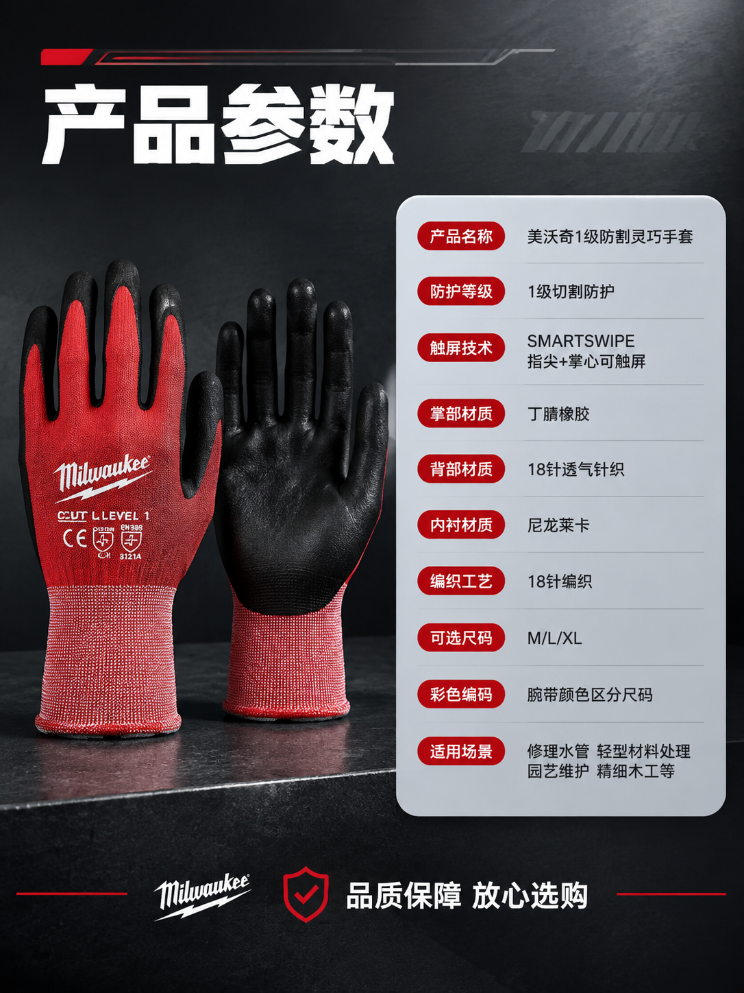 [详情页-9] 产品信息参数收口页（最后一张）。 [商品] 使… - 图片创意预览