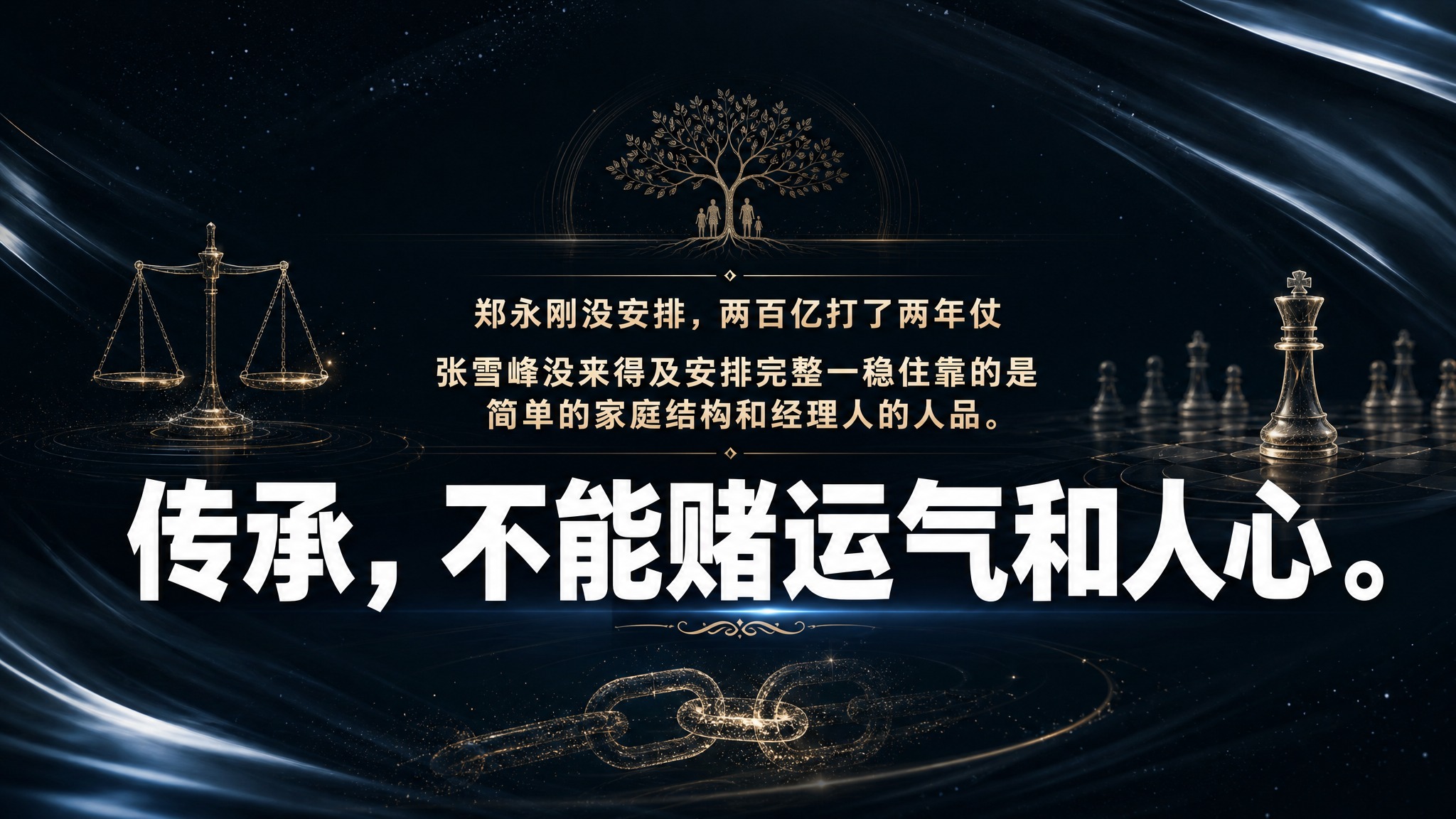 基于参考图的深蓝黑色流光背景风格，制作一张高端商务品牌主视觉海… - 图片创意预览
