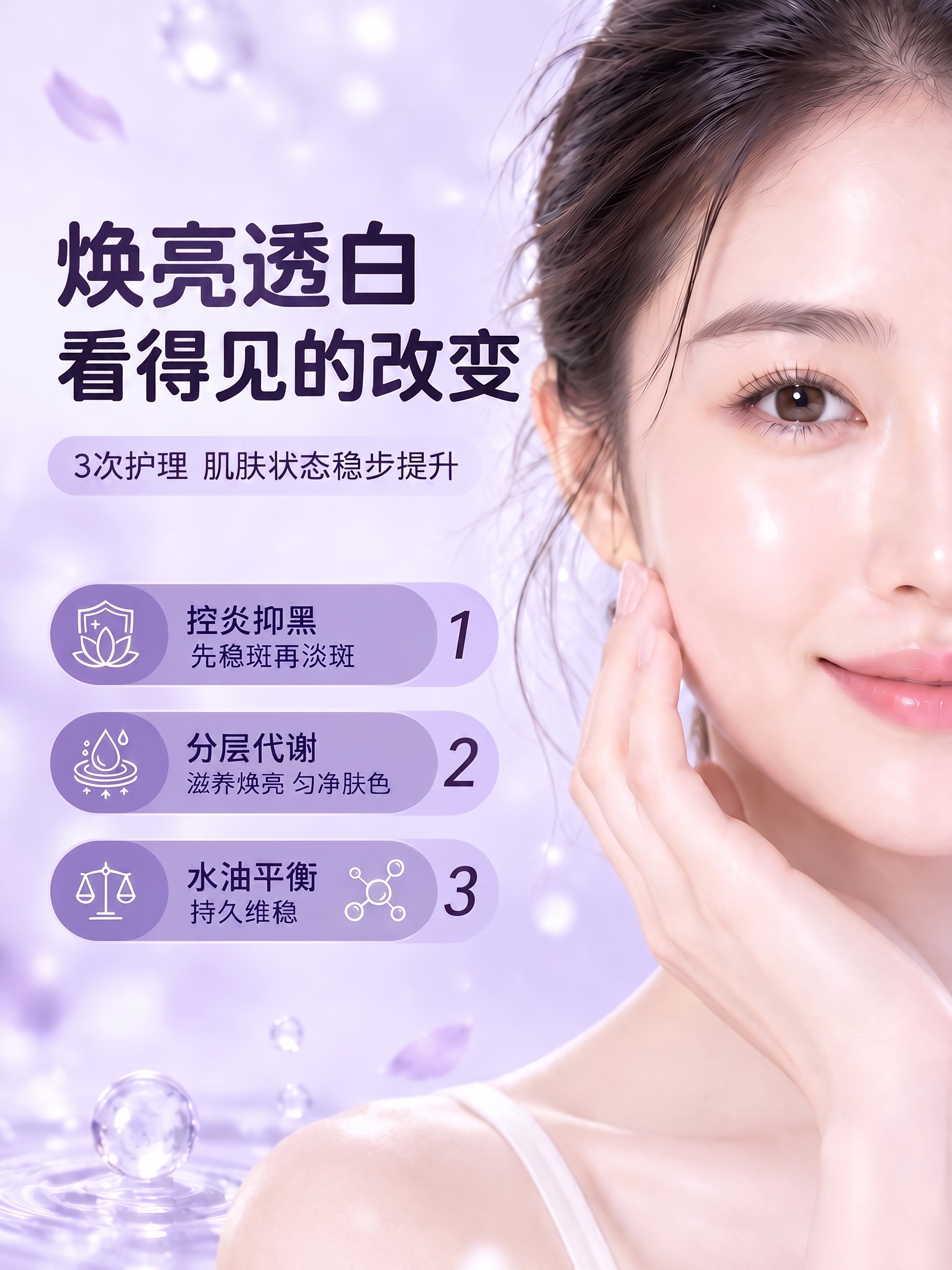 文字内容、排版什么都不要变，把颜色对比度调亮一点。要求字要看得… - 图片创意预览