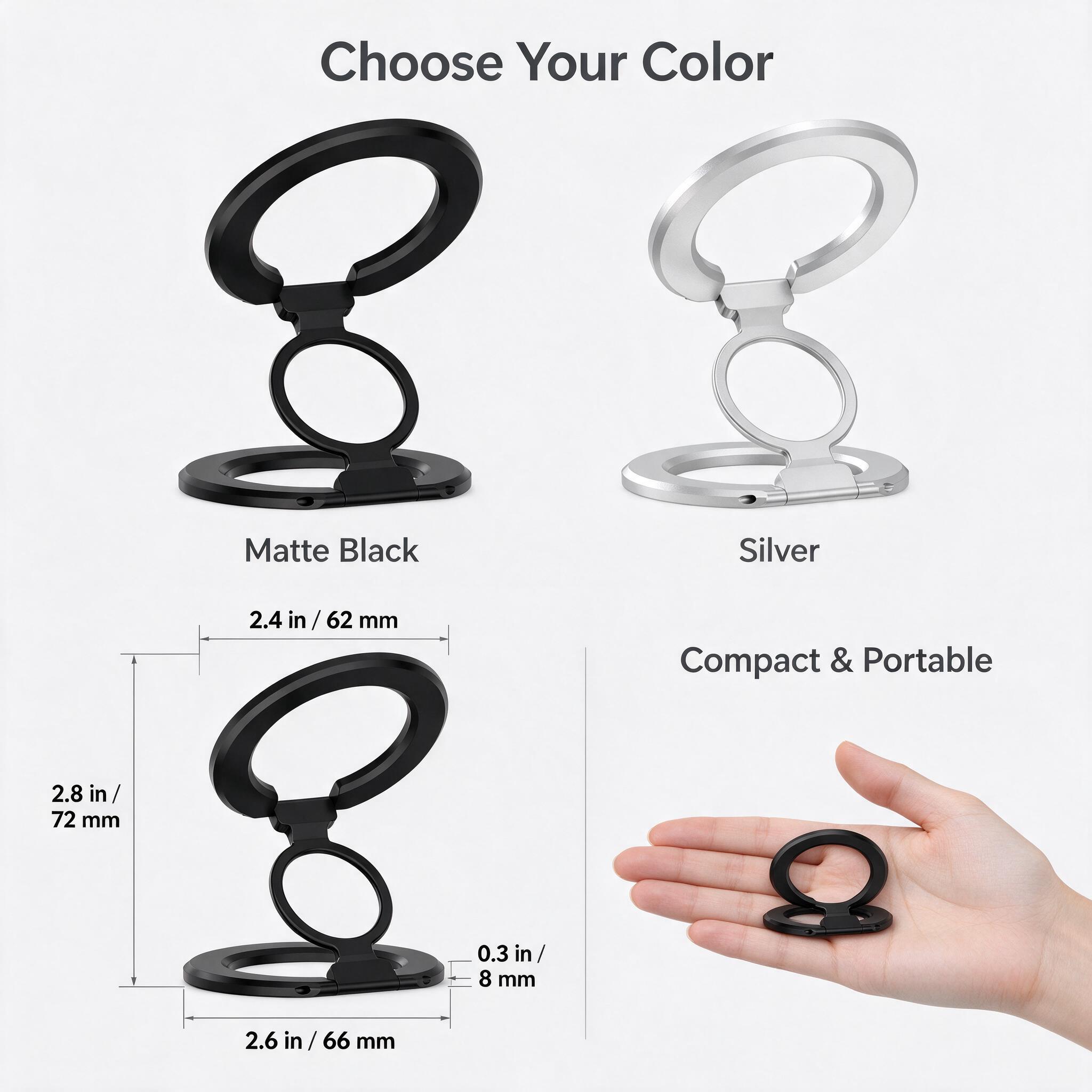 [主图-5] Magnetic Phone Ring Hold… - 图片创意预览