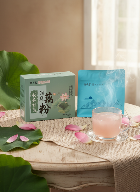 制作这个盒子的电商主图，把它放在治愈温馨的场景预览效果