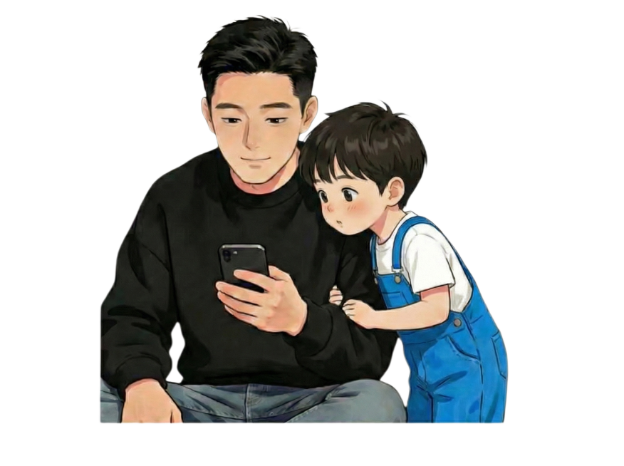 男孩衣服的颜色明亮一点预览效果