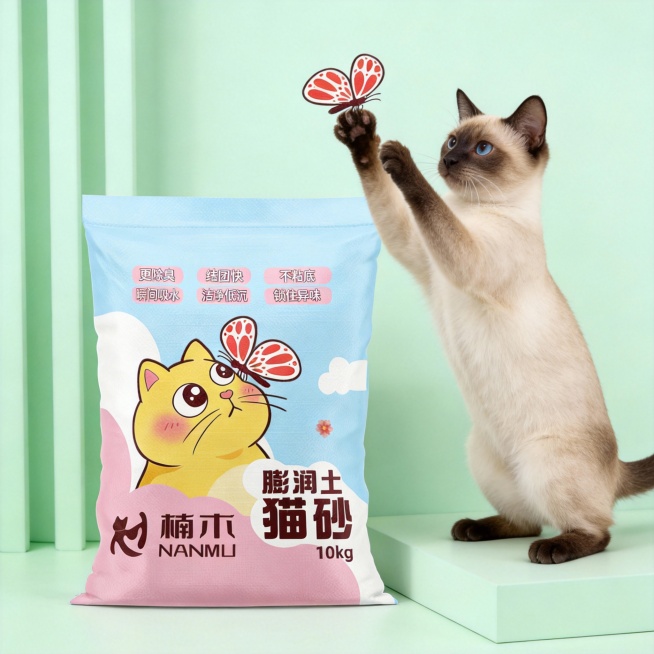 我是在拼多多卖猫砂的 帮我做10张主图 可爱一点 吸引人点预览效果