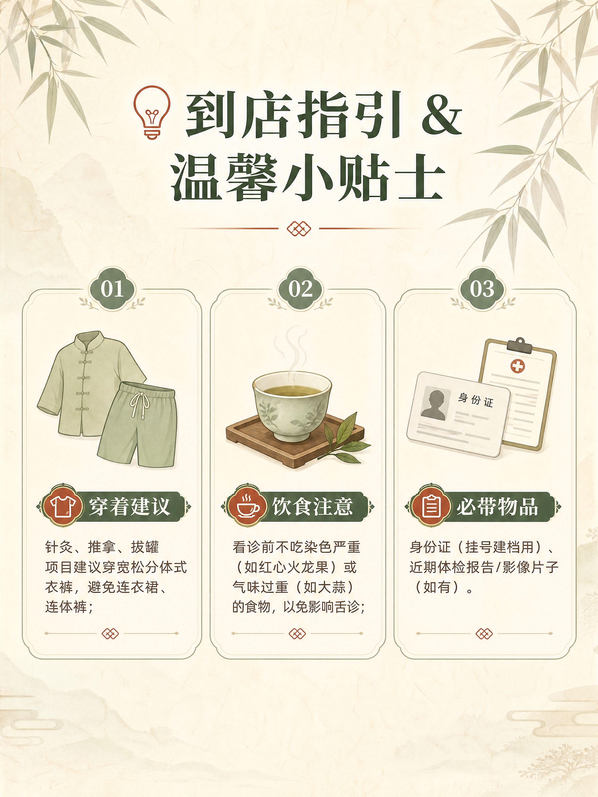 [商品] 无实物商品，为颐合堂中医门诊部到店指南公众号长图第5… - 图片创意预览