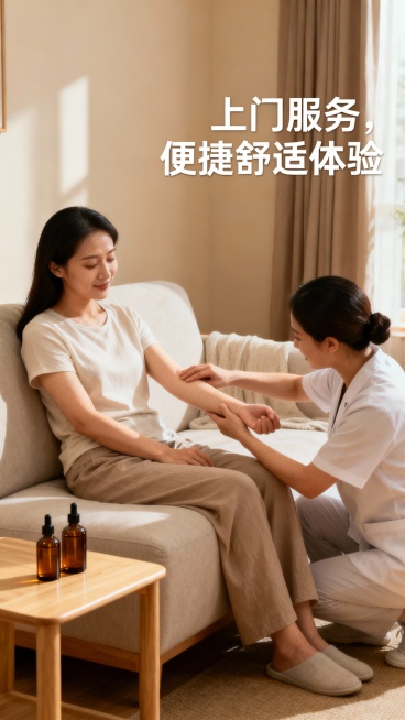 生成50张上门养生按摩图片，不要生成卡通的图片，可以加入一些文字预览效果