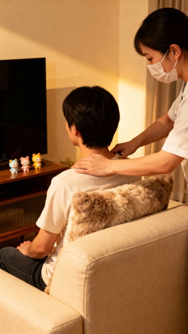 生成50张上门按摩照片预览效果