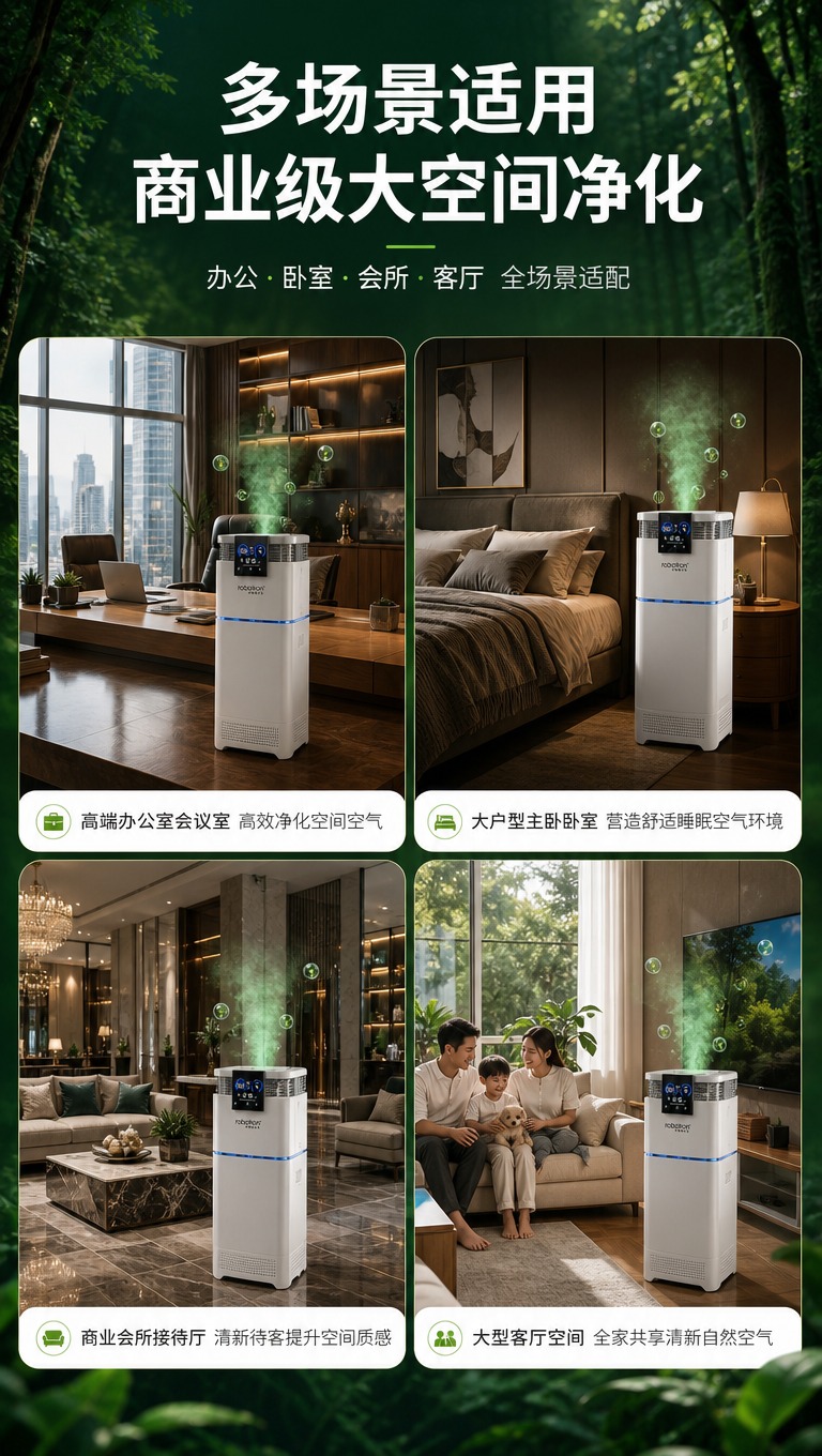 [商品] 使用【图1】robotron白色立式负氧离子机；保留… - 图片创意预览
