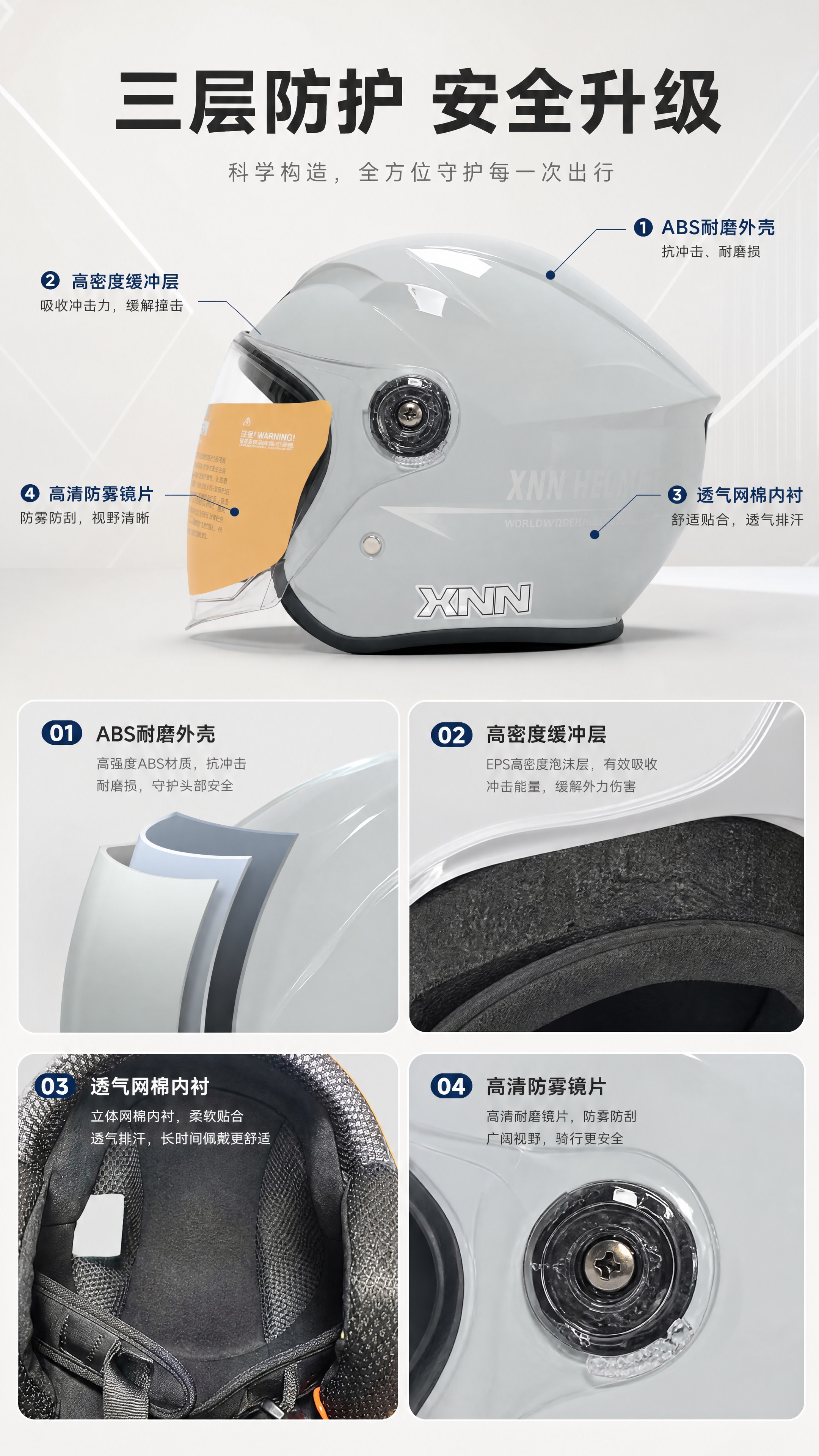 [商品] 使用【图7】头盔内部内衬图+【图10】镜片调节旋钮细… - 图片创意预览