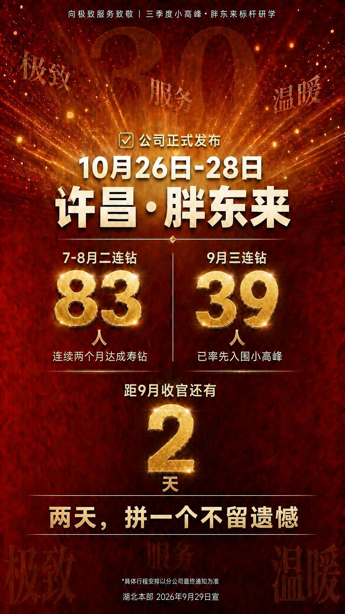 基于参考海报进行精确复刻修改，保留原海报的版式骨架、红金配色、… - 图片创意预览
