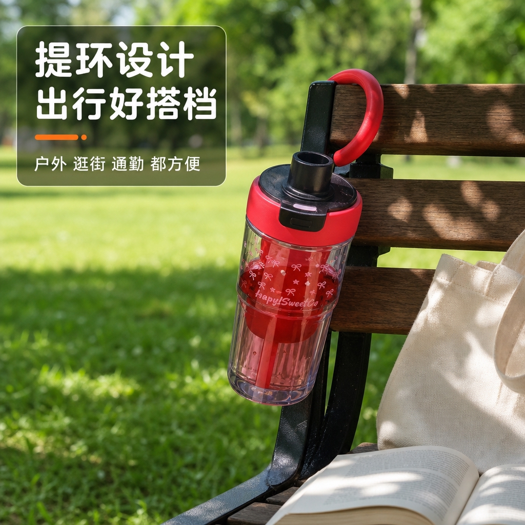 [主图-6] 持续使用价值 户外出行携带场景 展示提环便携与多… - 图片创意预览