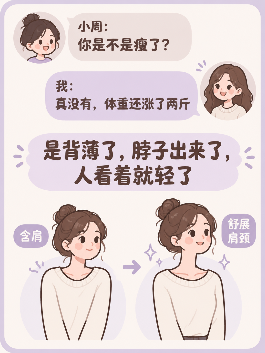国内小红书流行扁平卡通插画，粗柔和轮廓线条，平涂低饱和配色，奶… - 图片创意预览