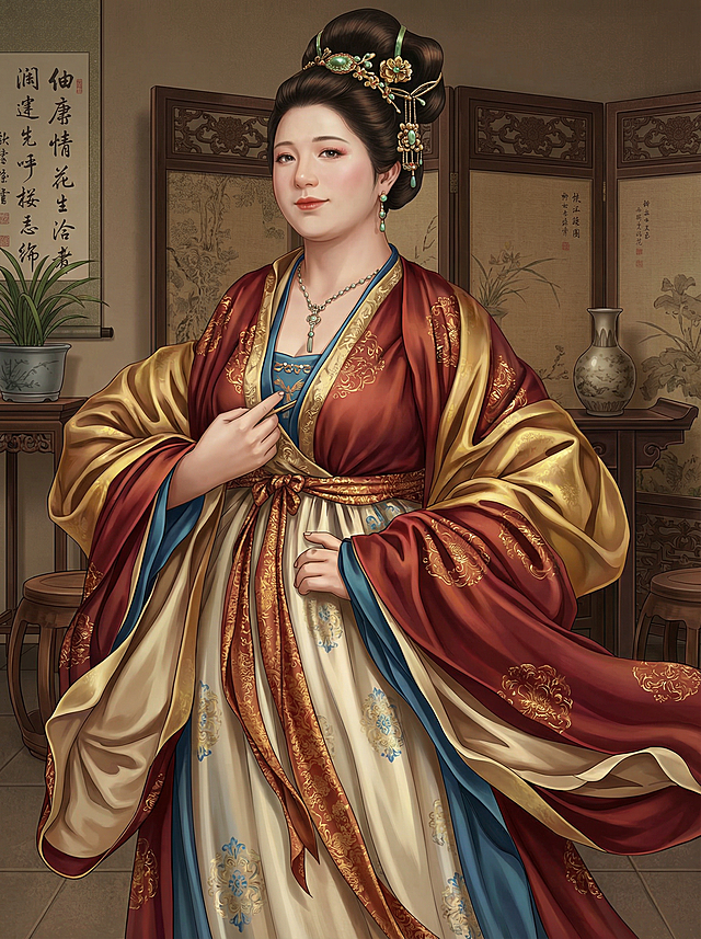 请将图片渲染成高清彩色立体图，背景采用宋代家居。