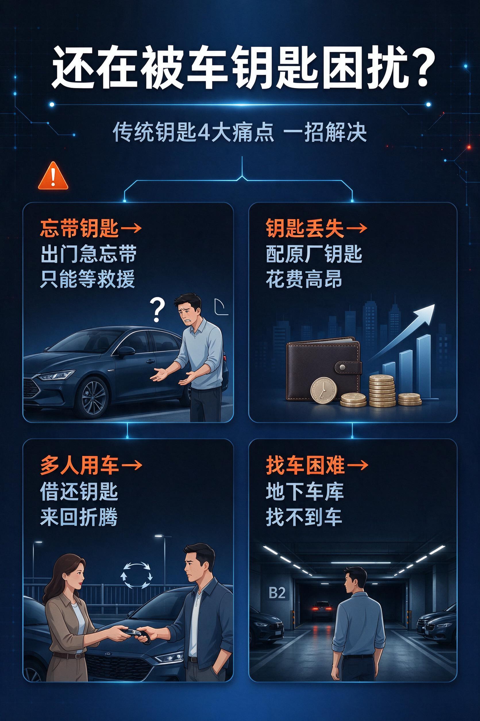 电商详情页第2张·痛点直击页。纯文案+场景插画页，无产品图。上… - 图片创意预览