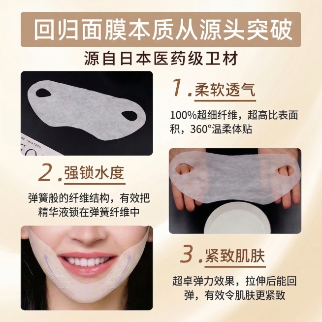 背景色改成渐变米白色，文字和文字背景需要背景色调整颜色，图中产品主体呈现效果不变预览效果