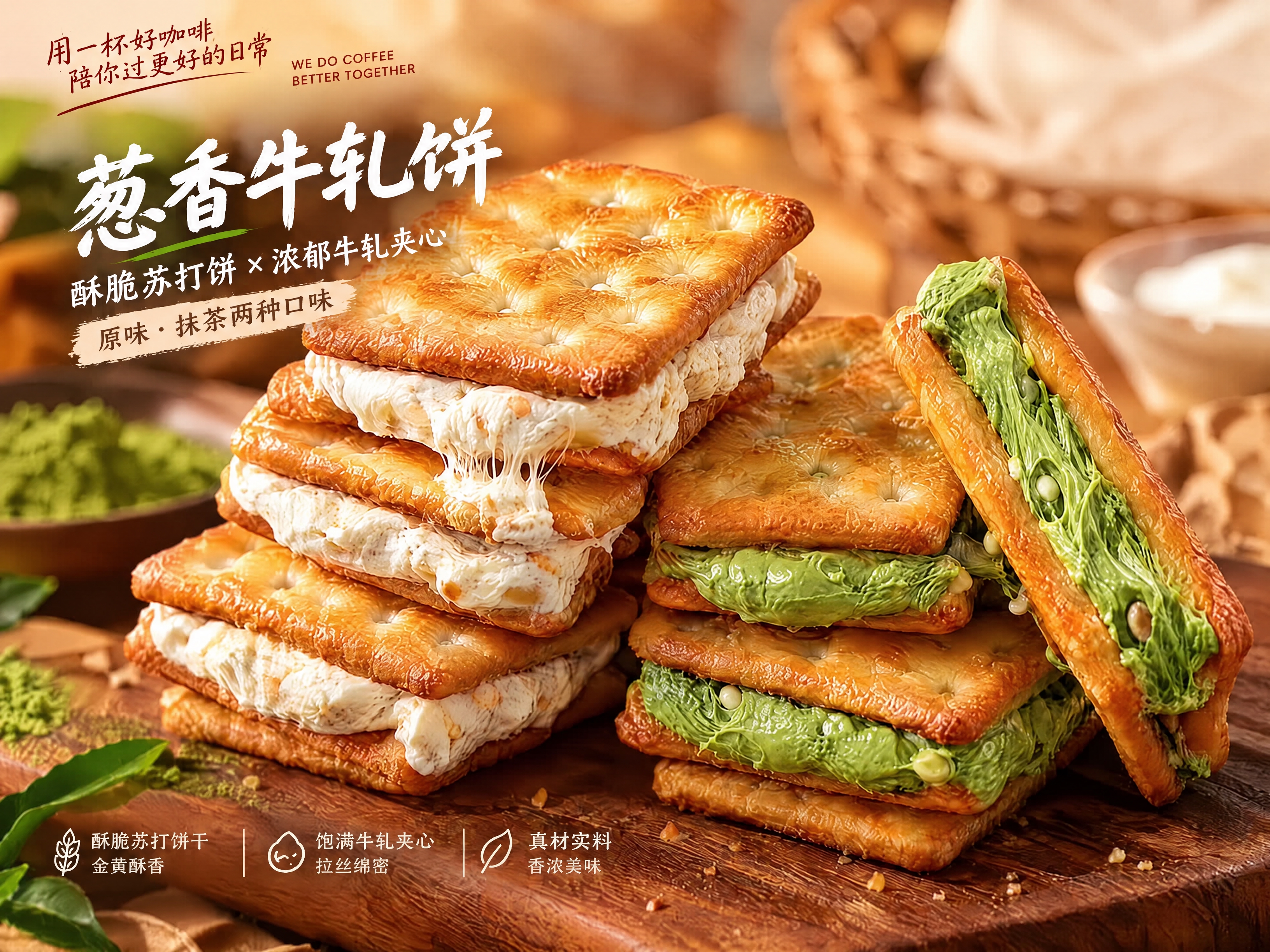 去掉右上角的WE DO COFFEE椭圆形logo，保持其余画… - 图片创意预览