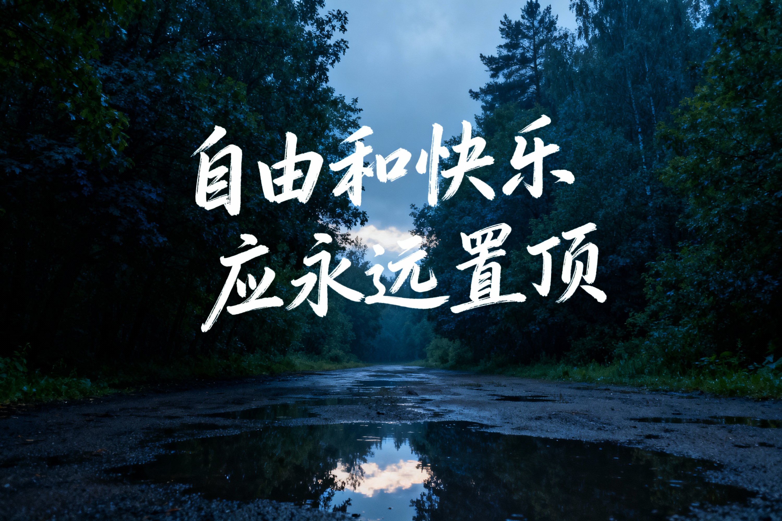 自由 - 图片创意预览