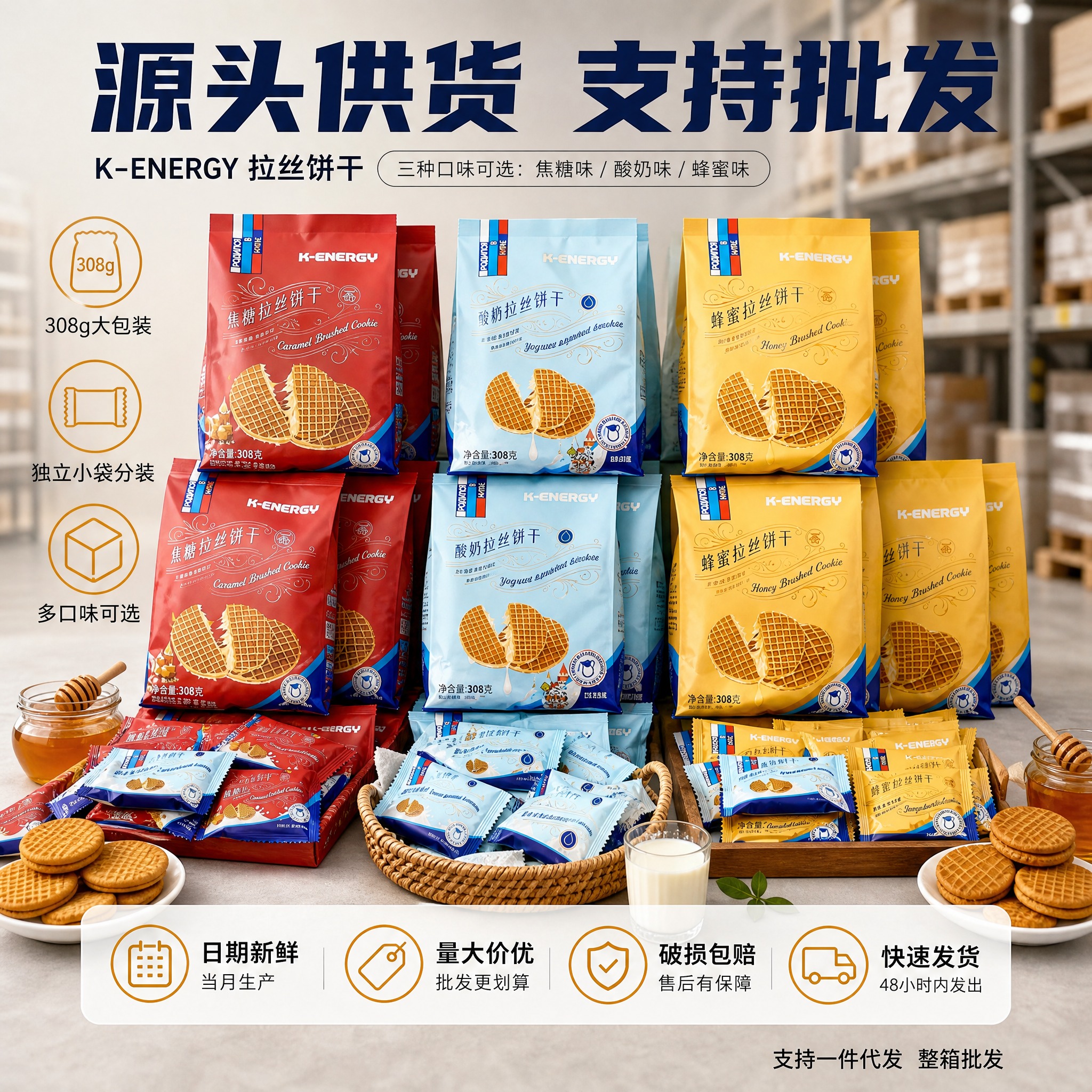 [主图-5] K-ENERGY 拉丝饼干 1688批发供货 大… - 图片创意预览