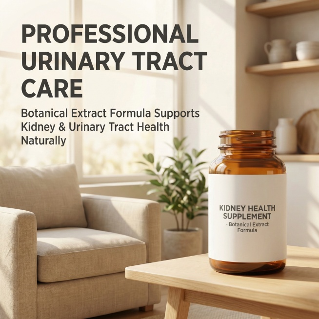 [Image 2: Scenario & Core Slogan]
[Main theme] Professional Urinary System Support Kidney Health Sup预览效果