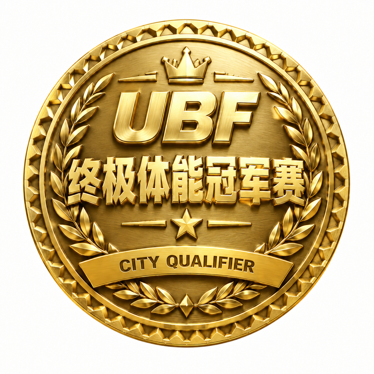 修改奖牌底部文字：去掉"ZHUHAI 2026"，只保留"CI… - 图片创意预览