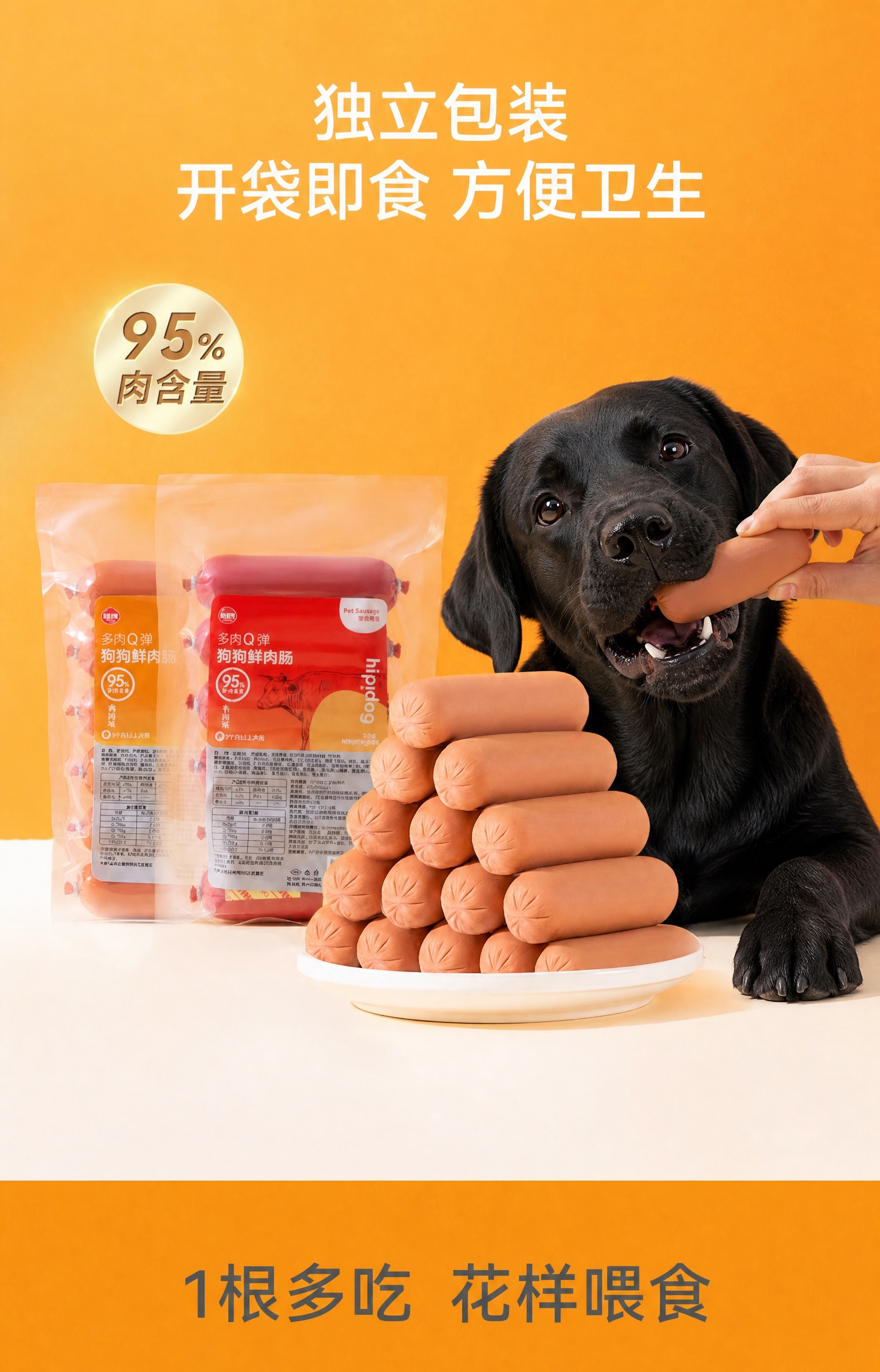 参考图整体风格和构图保持不变，将图中的柴犬替换为黑色拉布拉多犬… - 图片创意预览