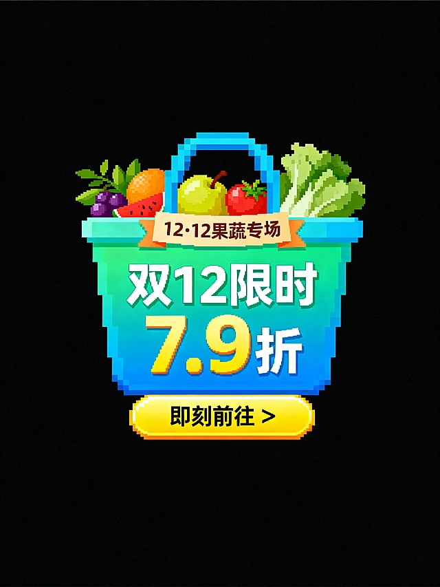 果蔬生鲜 创意弹窗