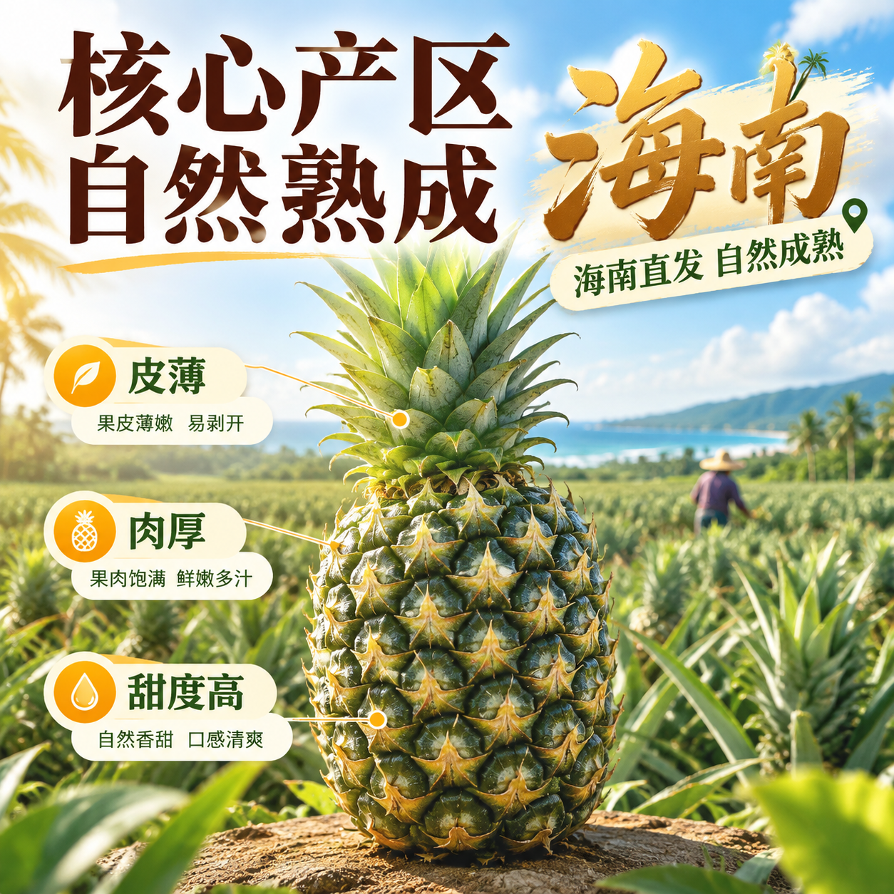 [主图-2] 产地溯源 核心产区品质信任主图 [统一基调] 抖… - 图片创意预览