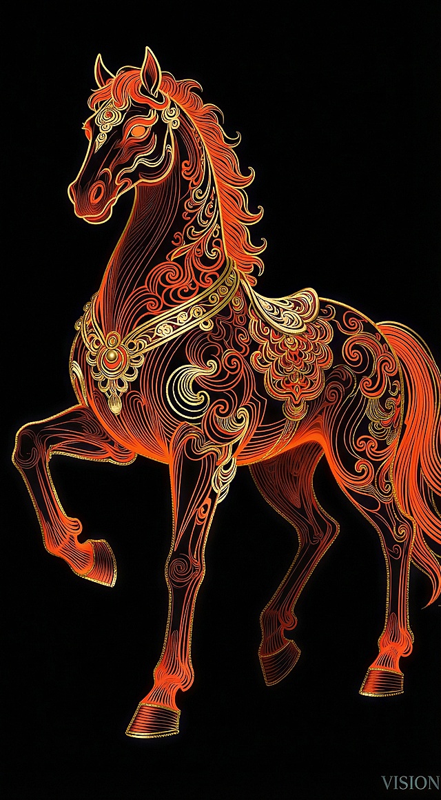 蓝色线条全部改成橘红色线条