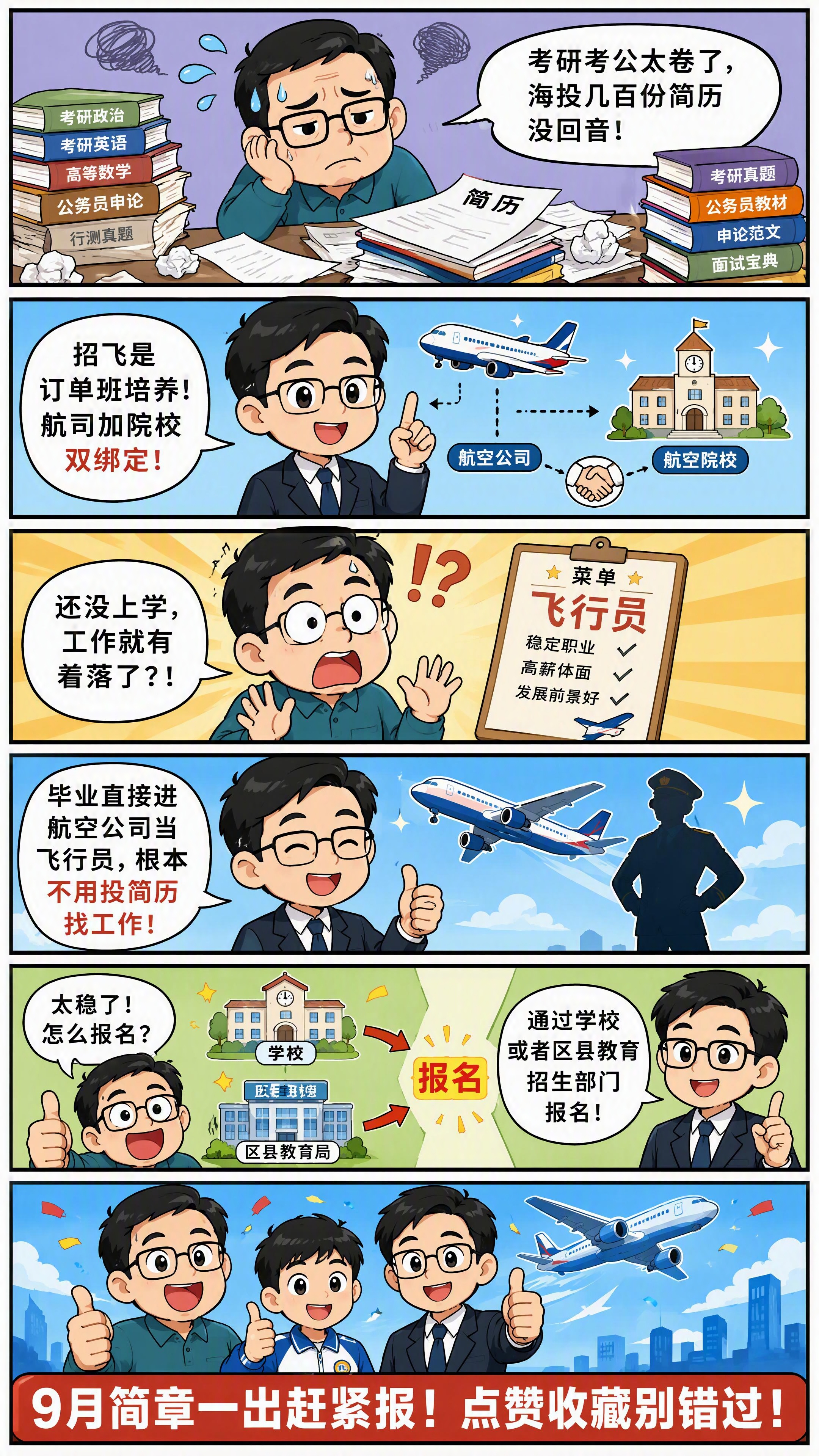 六格竖版条漫，Q版卡通风格，从上到下依次排列，每格有黑色边框分… - 图片创意预览