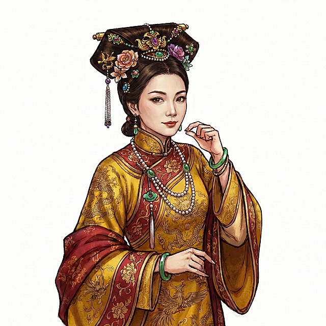 人物的五官和神情贴近女明星陈数