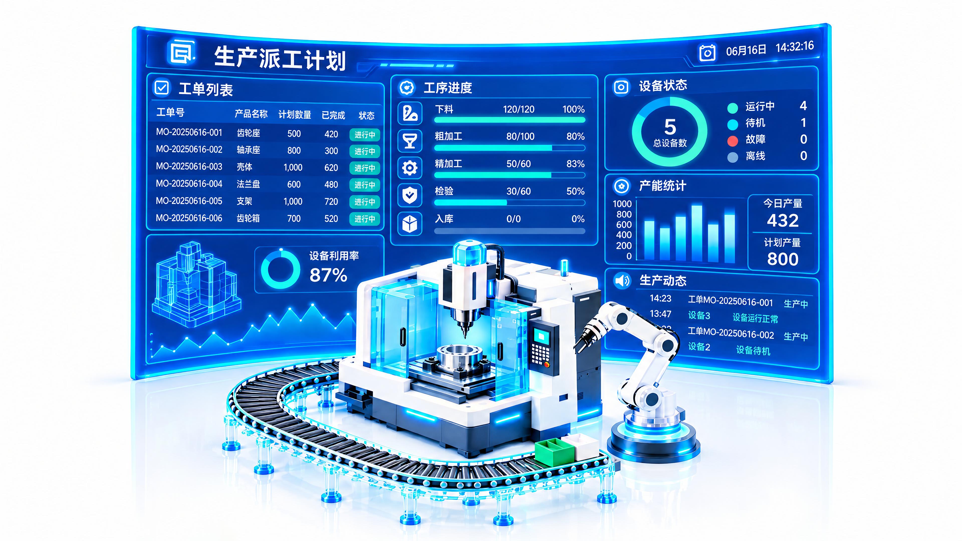 基于原图，修复大屏上所有文字内容，确保中文、英文和数字都清晰可… - 图片创意预览