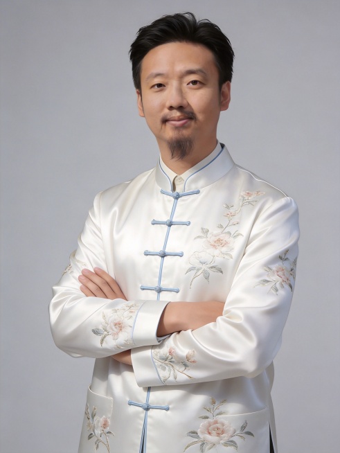 参考图中保留人物脸型、发型、年龄等特征生成职场形象照,标准焦段50mm,f/4光圈(f/2.8-f/4区间),平视视角(镜头与人物视线齐平);人物占画面70%,人物居中(居中构图),位于画面中心,为视预览效果