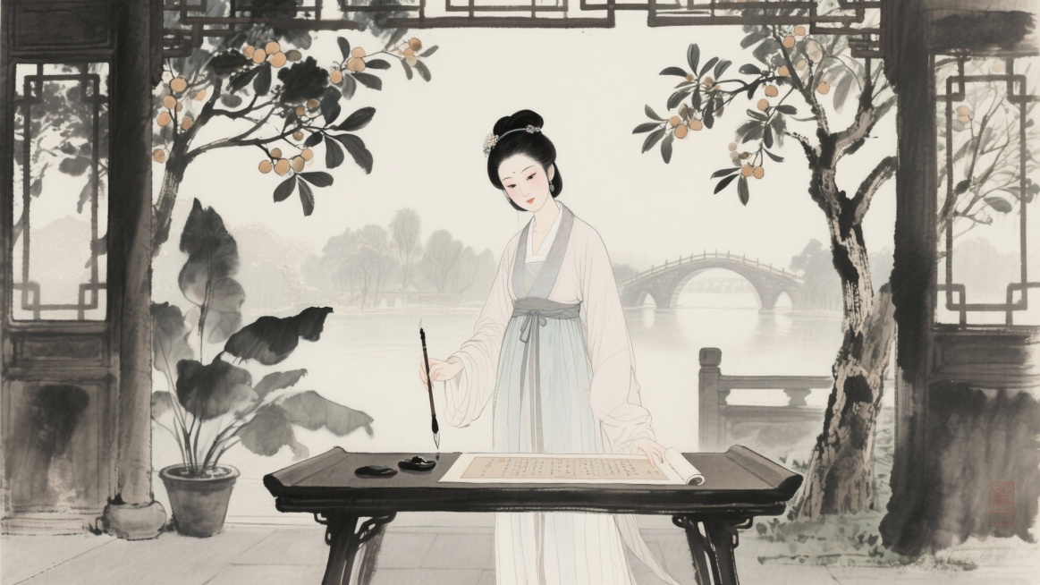 王建的诗句，道尽了薛涛的传奇预览效果
