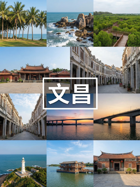 的任务
帮我制作5份由地区特色景象结合出来的风景宣传照片，并在图片中心用文字标上主要地点（只要一个），宣传照片由当地景色的2张或者4张或者6张或者9张照片结合而成
#备注
要求图片写实，使用香蕉2.0预览效果