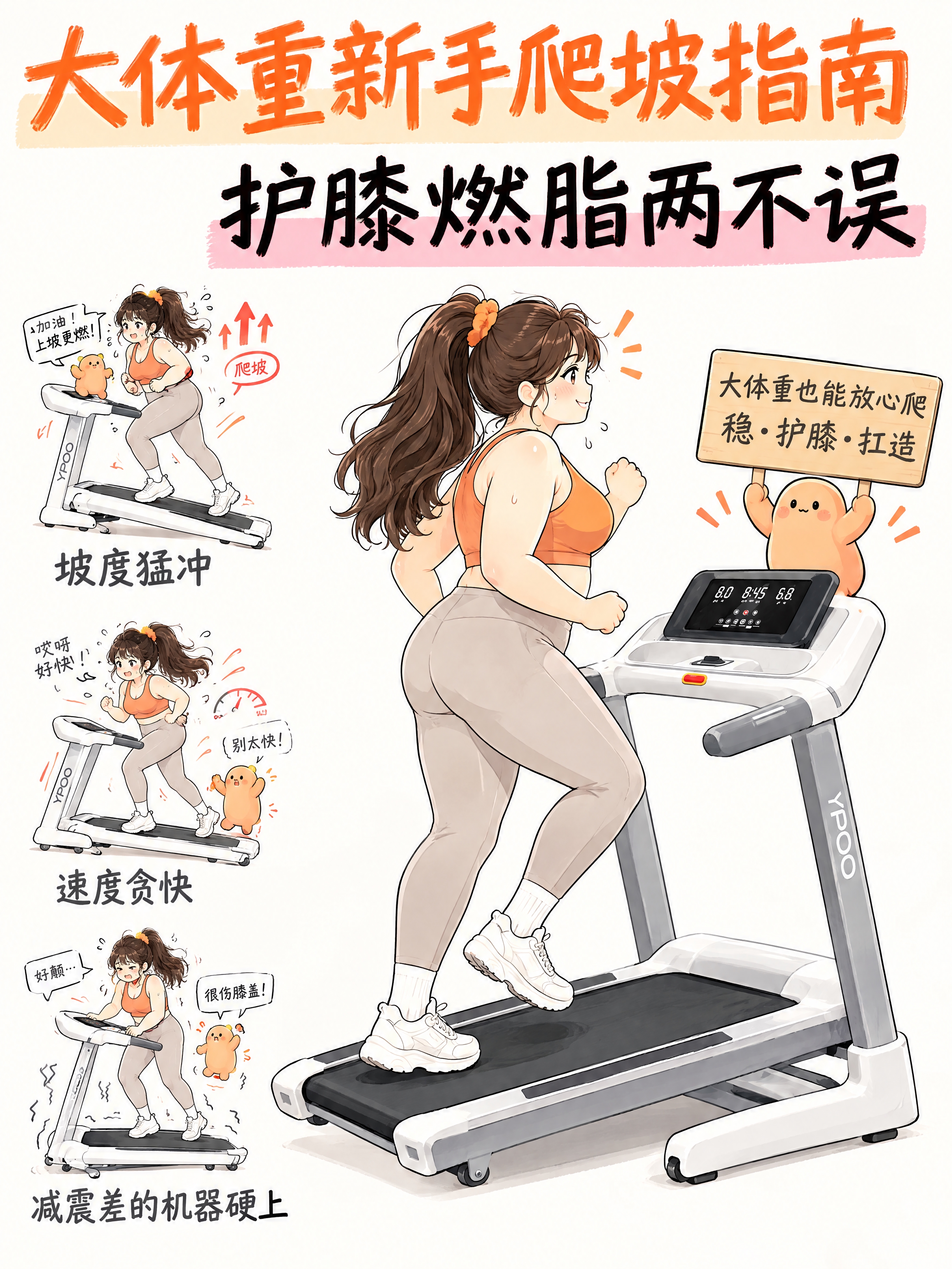 以第1张参考图为版式模板，保留其手绘插画风格、米白/浅粉背景、… - 图片创意预览