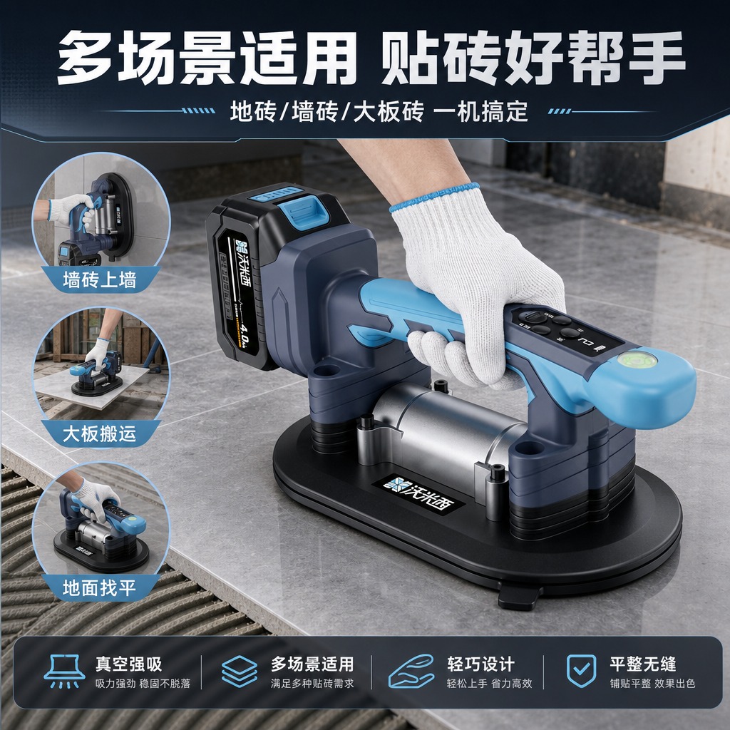 [商品] 使用【图3】沃米西吸盘型瓷砖平铺机；保留产品结构、颜… - 图片创意预览
