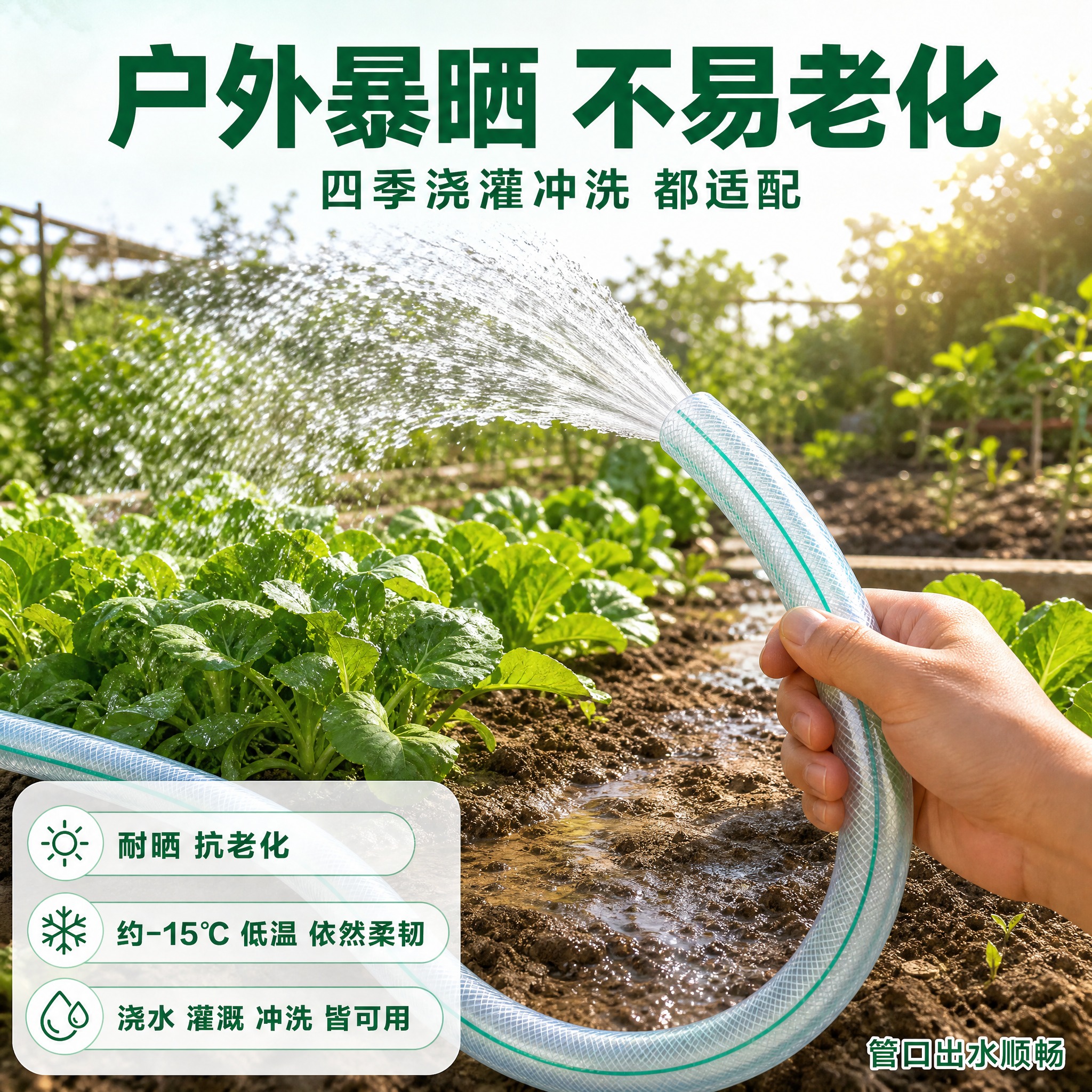 [主图-4] 商品名称：三胶一线编织软管。主题与唯一任务：真实… - 图片创意预览