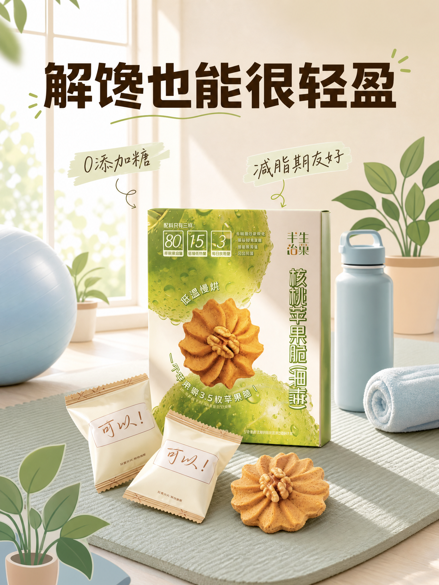 电商商品营销海报，9:16竖版，扁平化插画与真实产品结合的混合… - 图片创意预览